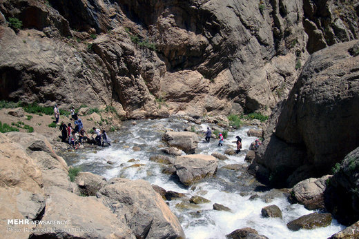 تونل برفی استان لرستان