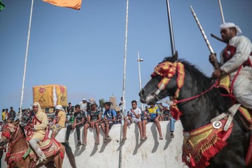 جشنواره اسب سواری در مراکش‎