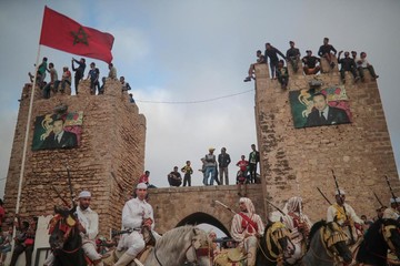 جشنواره اسب سواری در مراکش‎