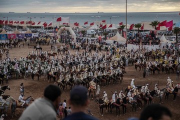 جشنواره اسب سواری در مراکش‎