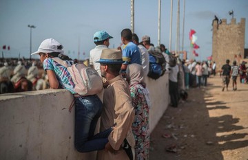 جشنواره اسب سواری در مراکش‎