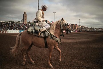 جشنواره اسب سواری در مراکش‎