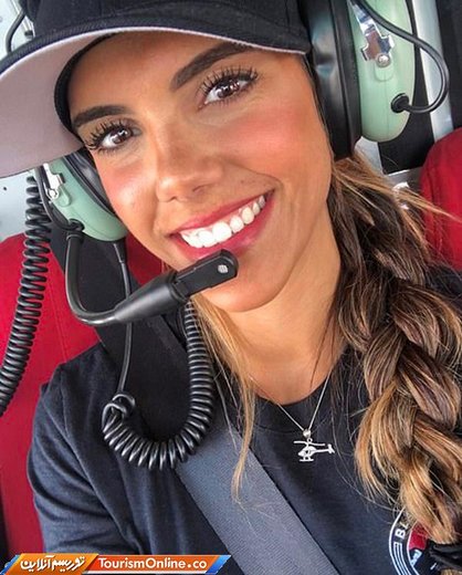 خلبان زن مشهور برزیلی که در کانادا پرواز می‌کند