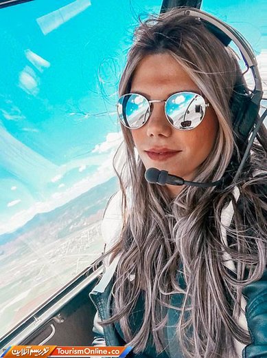 خلبان زن مشهور برزیلی که در کانادا پرواز می‌کند