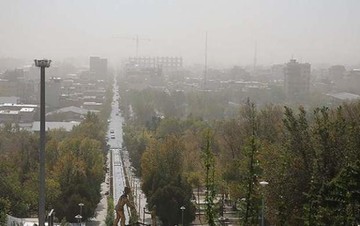 هوای تهران آلوده برای گروه‌های حساس