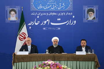 President Rouhani says Zarif "representative of nation"
