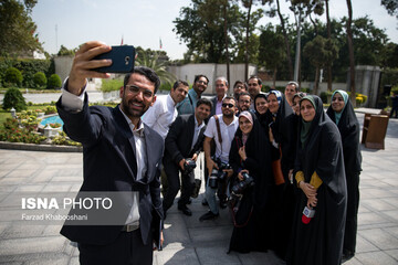 حواشی حیاط دولت با حضور رئیس جمهور