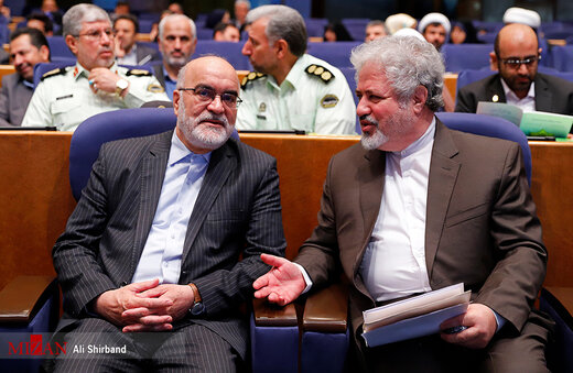 ظریف و رئیسی در همایش بزرگداشت روز حقوق بشر اسلامی و کرامت انسانی