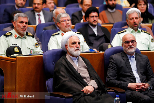 ظریف و رئیسی در همایش بزرگداشت روز حقوق بشر اسلامی و کرامت انسانی