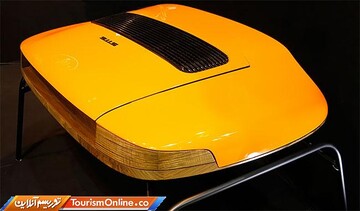 مبلمان جالب با استفاده از خودروهای کلاسیک