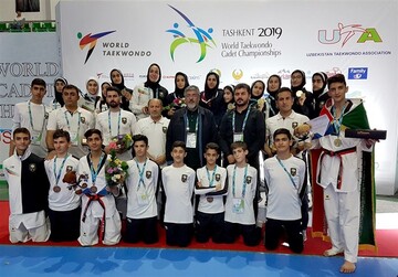 شاهکار دختران تکواندو ایران با کسب عنوان قهرمانی

