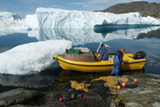 تصاویر | گرمای بی‌سابقه در گرینلند