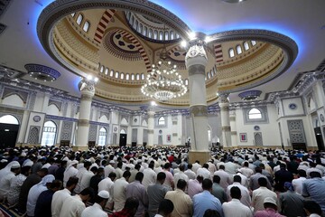 اقامه نماز عید قربان در دبی