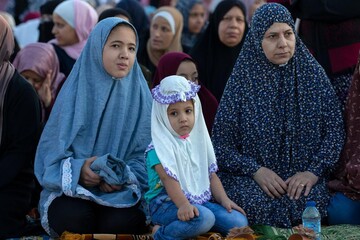 اقامه نماز عید قربان در شهر امان اردن