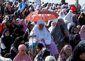 اقامه نماز عید قربان در شهر زامبوانگا فیلیپین 