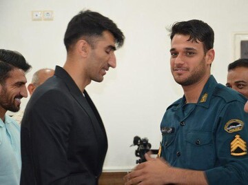 عذرخواهی علیرضا بیرانوند از مامور ناجا