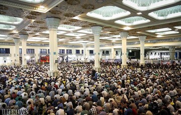 مراسم دعای روز عرفه در مصلی تهران