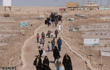 مراسم دعای روز عرفه در شلمچه