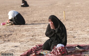 مراسم دعای روز عرفه در شلمچه