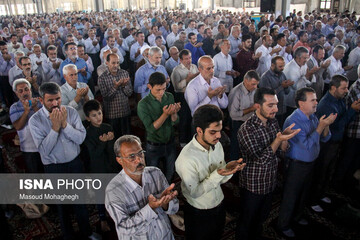 اقامه نماز عید قربان در سمنان