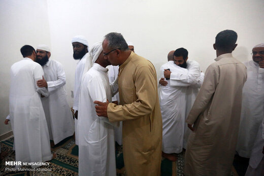 دید و بازدید هموطنان اهل سنت جزیره کیش در روز عید قربان