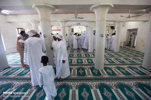دید و بازدید هموطنان اهل سنت جزیره کیش در روز عید قربان