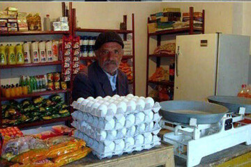 عکس | بقالی که همه محل کلید آن را دارند!