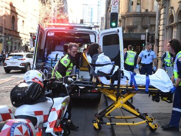 تصاویر | فرد مهاجم در سیدنی با چاقو به عابران حمله کرد