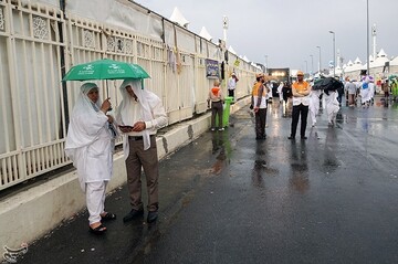بارش باران در سرزمین منا