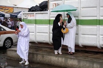 بارش باران در سرزمین منا