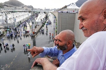 بارش باران در سرزمین منا