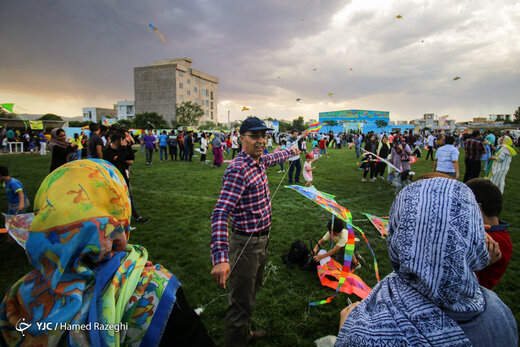 جشنواره بادبادک‌ها در زنجان