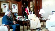 دیدار ظریف با همتای کویتی