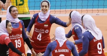 صعود زنان والیبالیست ایران به جمع ۸ تیم