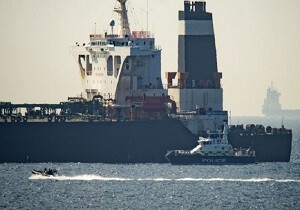 اسپوتنیک:نفتکش گریس ۱ در حال ترک جبل‌الطارق است

