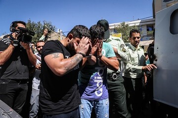 اوباش دستگیر شده محله مهرآباد جنوبی با شمشیر به شهروندان حمله‌ور می‌شدند