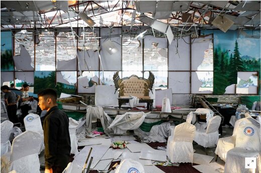 انفجار انتحاری در مراسم عروسی در کابل