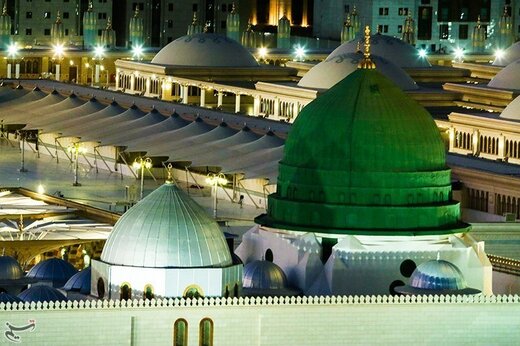 مسجدالنبی در مدینه