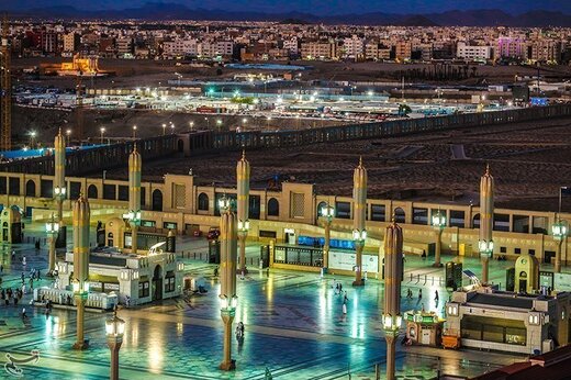مسجدالنبی در مدینه