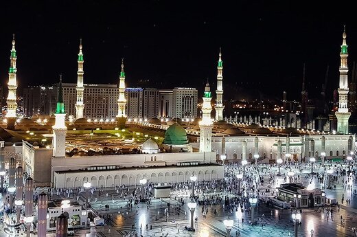 مسجدالنبی در مدینه