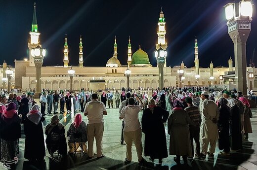 مسجدالنبی در مدینه