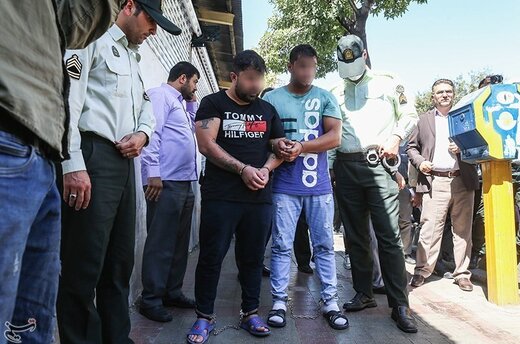 دستگیری اوباش محله مهرآباد