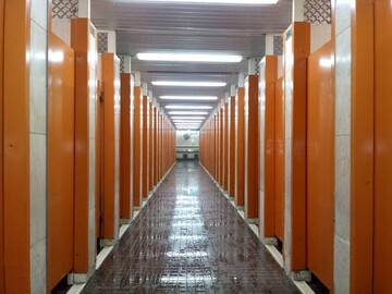 سرویس‌های بهداشتی خانه خدا را دیده‌اید؟/ هزاران توالت برای سرویس دهی به زوار بیت‌الله الحرام