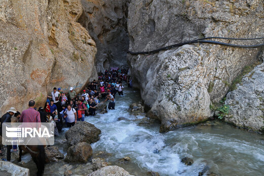 گردشگران در تنگه واشی