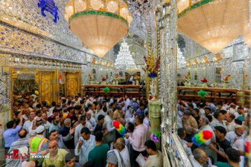 حال و هوای حرم مطهر علوی در عید غدیرخم