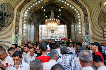 حال و هوای حرم مطهر علوی در عید غدیرخم