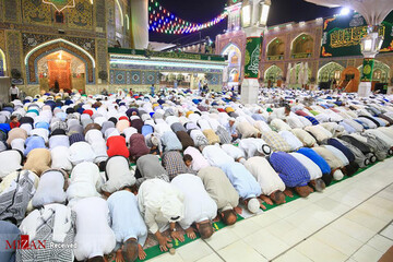 حال و هوای حرم مطهر علوی در عید غدیرخم