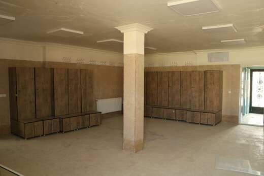 آماده‌سازی ورزشگاه تختی ارومیه برای هفته دوم لیگ دسته یک فوتبال