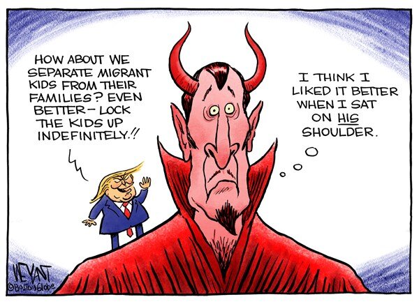 ترامپ شیطان رو هم وسوسه کرد!