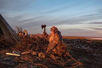 زندگی در سرزمین های قطبی روسیه‎